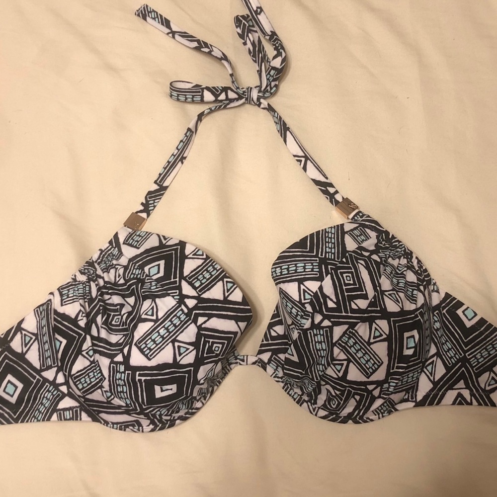 Victoria Secret Halter Push Up Bathing Top 36DD